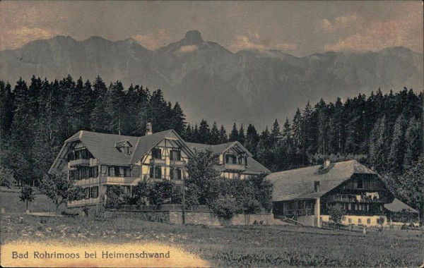Bad Rohrimoos bei Heimenschwand Vorderseite
