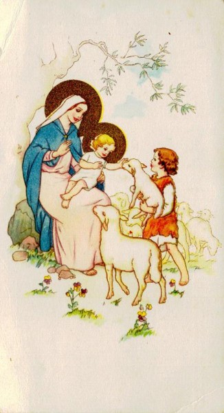 Maria mit Jesuskind Vorderseite