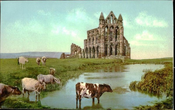 Whitby Abbey Vorderseite