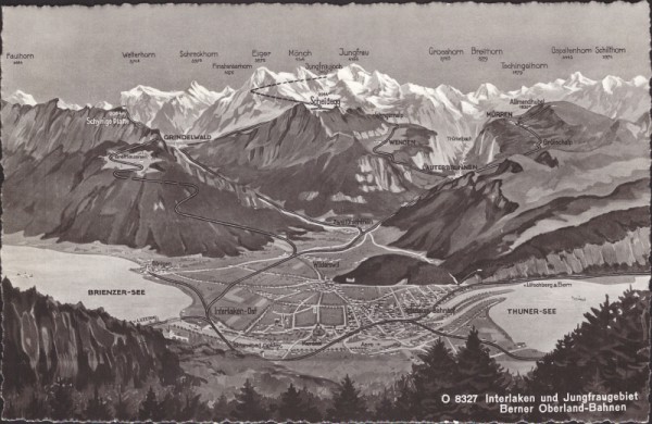 Interlaken und Jungfraugebiet