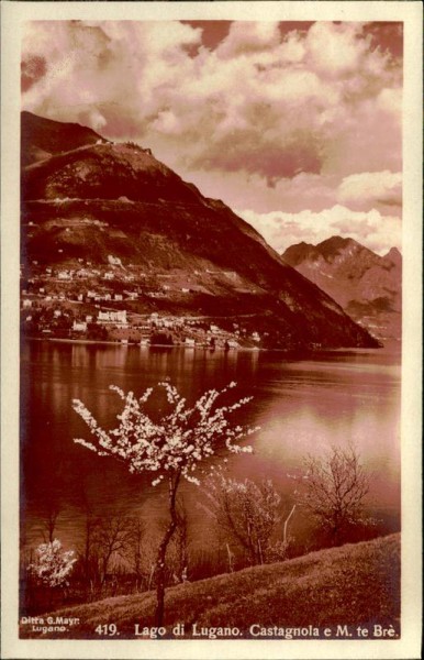 Lago di Lugano/Castagnola Vorderseite