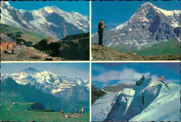 Kleine Scheidegg - Jungfraujoch Vorderseite