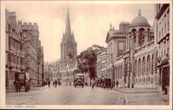 High Street, Oxford Vorderseite