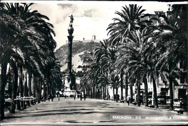 Monumento a Colón (Barcelona) Vorderseite