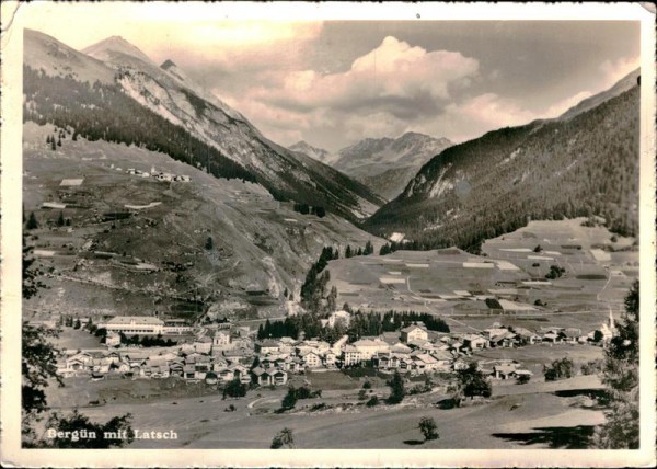 Bergün/Bravuogn Vorderseite