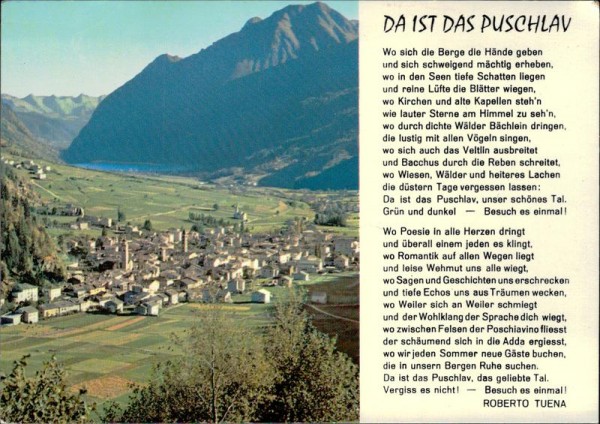 Puschlav Vorderseite