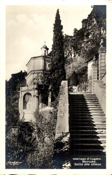 Salita alla chiesa, Morcote Vorderseite