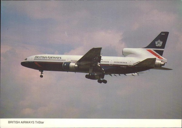 British Airways Tri Star, London Vorderseite