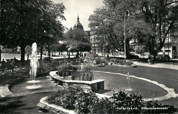 Interlaken, Höhenpromenade Vorderseite