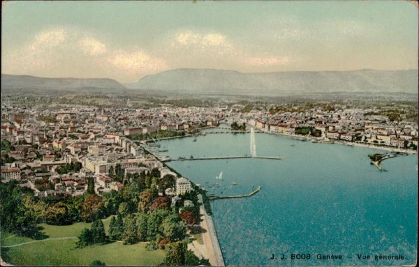 Genève - Vue générale Vorderseite