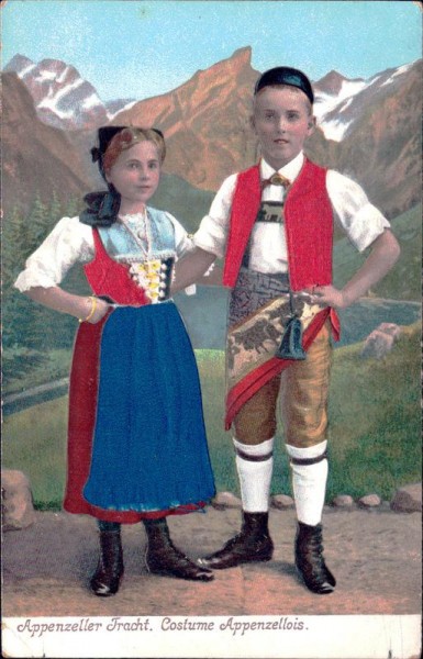 Appenzeller Tracht Vorderseite