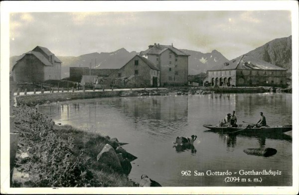 Gotthardpass/San Gottardo Vorderseite