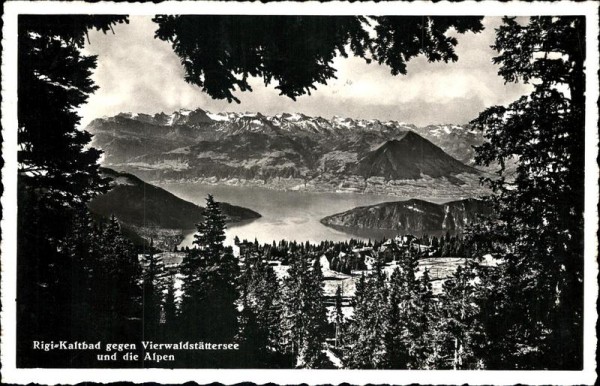 Rigi Kaltbad Vorderseite