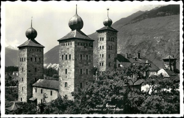 Château de Stockalper (Brig) Vorderseite