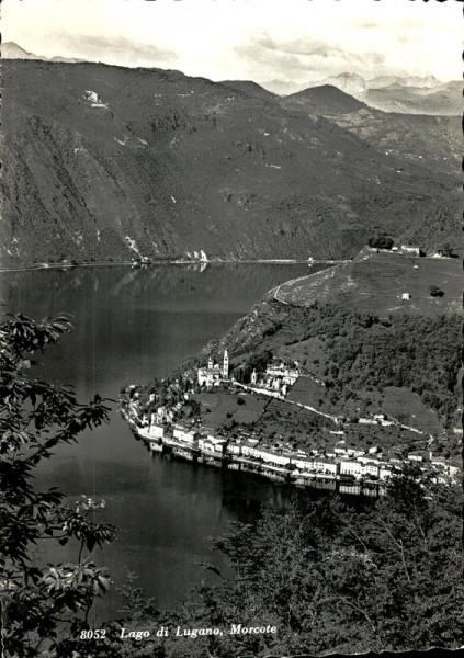 Morcote, Lago di Lugano Vorderseite