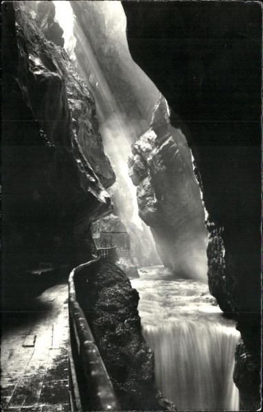 Taminaschlucht bei Bad Ragaz Vorderseite