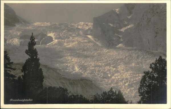 Rosenlauigletscher Vorderseite