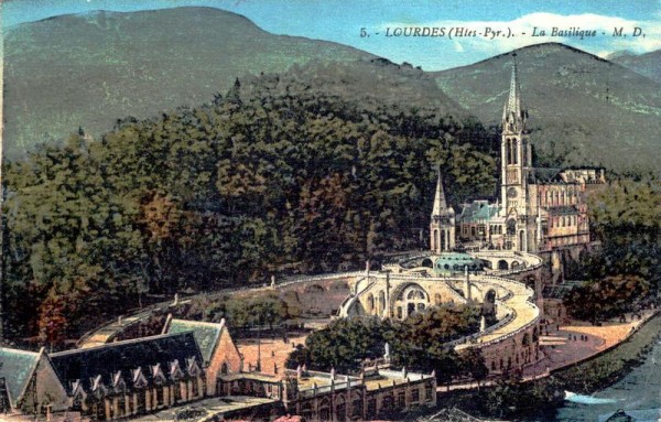 Lourdes Vorderseite