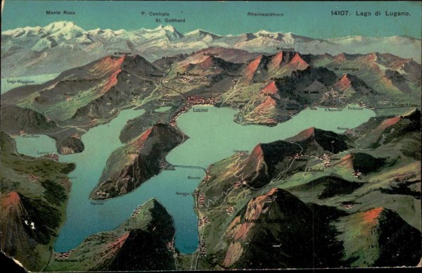 Lago di Lugano Vorderseite