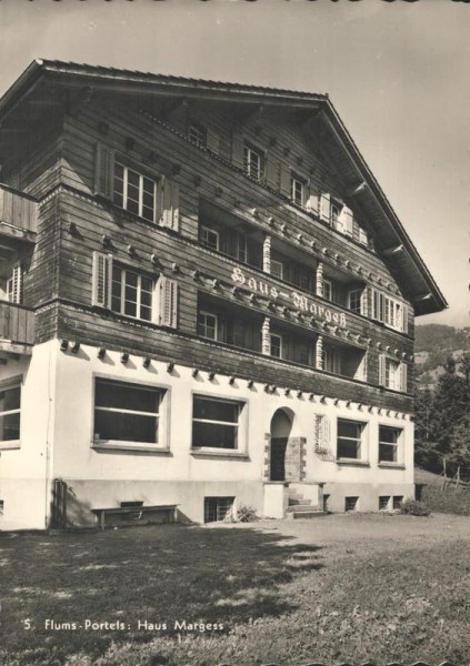 Flums - Portels: Haus Margess Vorderseite