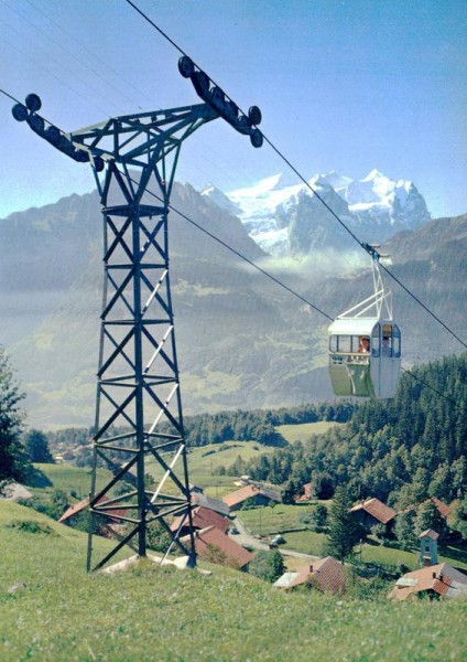 Gondelbahn Hasliberg - Käserstatt Vorderseite