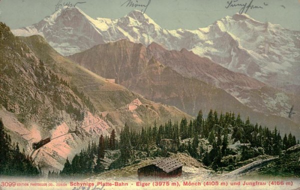 Schynige  Platte-Bahn  Vorderseite