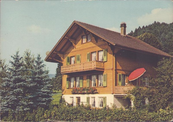 Herblingen, Chalet zum christl. Erhoholungsheim Wydibühl Vorderseite
