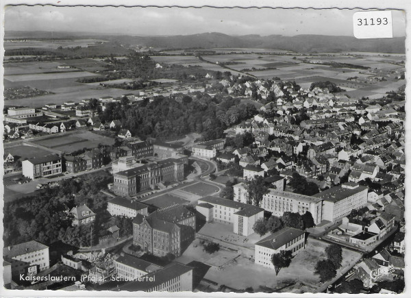 Kaiserslautern - Schulviertel - Luftaufnahme