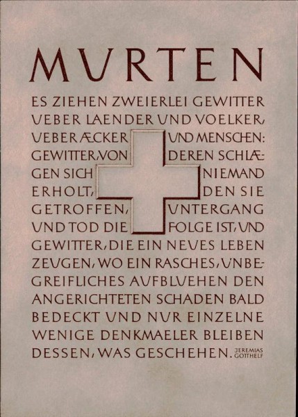 Murten, 1976 Vorderseite