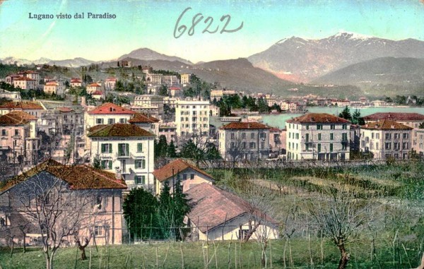 Lugano visto dal Paradiso Vorderseite