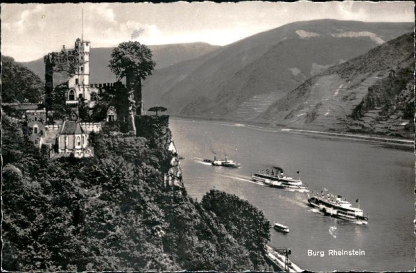 Burg Rheinstein Vorderseite
