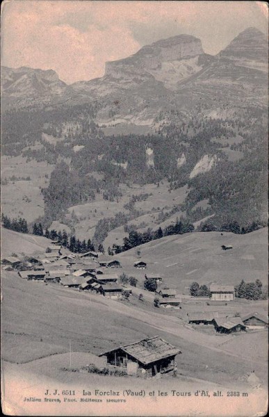 Col de la Forclaz Vorderseite