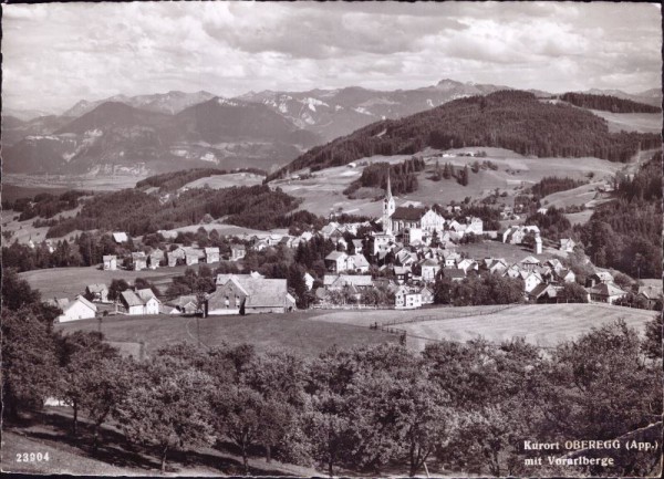 Kurort Oberegg (AI) mit Vorarlberg