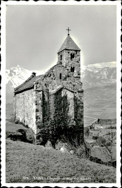 Sion/Sitten - Chapelle Vorderseite