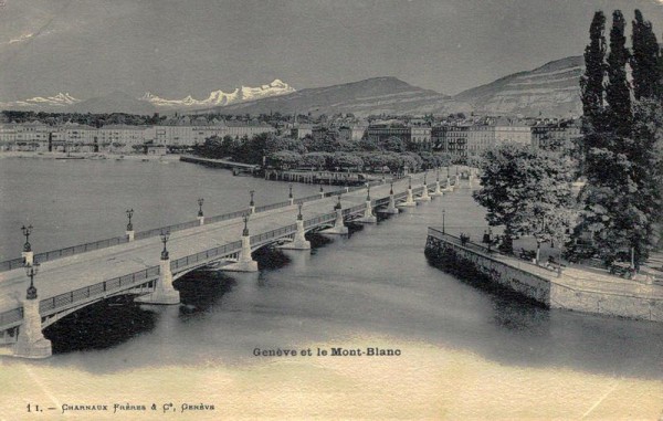 Genève et le Mont-Blanc Vorderseite