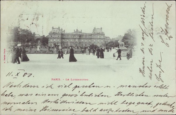 Paris, le Luxembourg