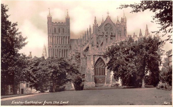 Exeter Cathedral from East Vorderseite