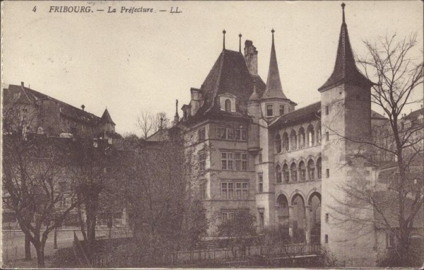 Fribourg - La Préfecture Vorderseite