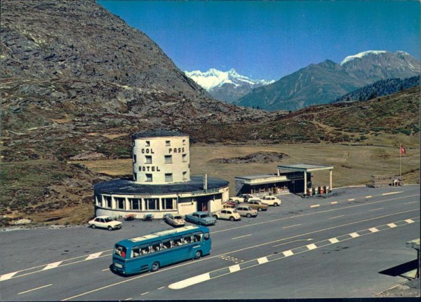 Simplon, Hotel Monte Leone Vorderseite