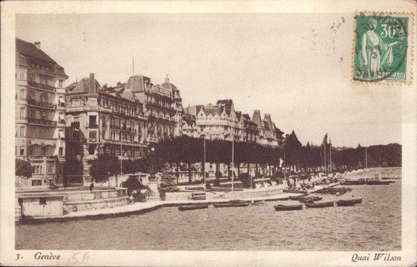 Genève, Quai Wilson