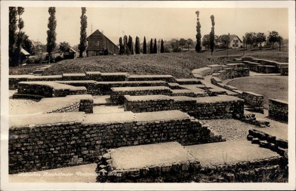 Vindonissa, Windisch, Brugg, Römisches Amphitheater Vorderseite