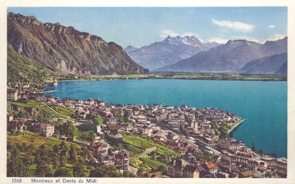 Montreux et Dents du Midi