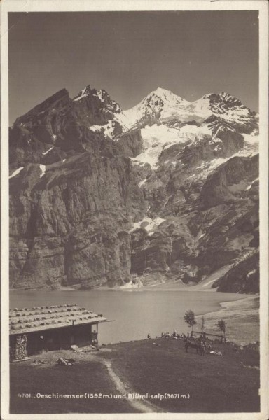 Oeschinensee Vorderseite