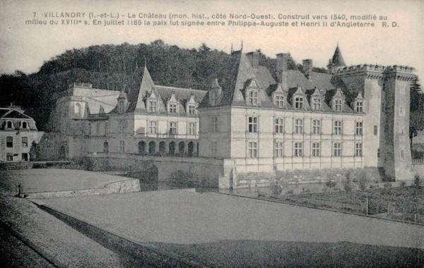 Schloss Villandry Vorderseite