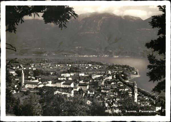 Ascona, Panorama Vorderseite