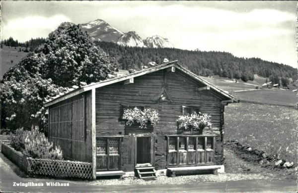Zwinglihaus Wildhaus Vorderseite