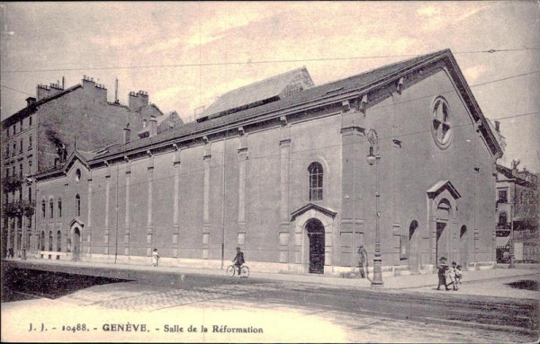 Genève - Salle de la Réformation Vorderseite