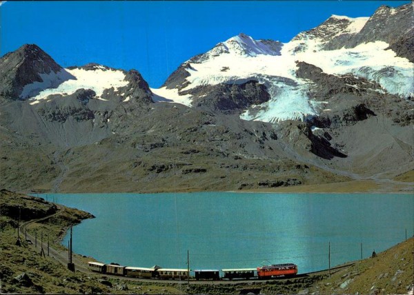 Lago Bianco, Rhätische Bahn Vorderseite