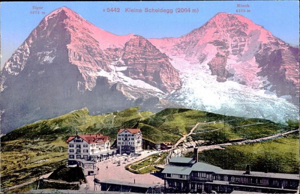 Kleine Scheidegg (2061 m) Vorderseite