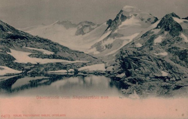 Galenstock vom Nägelisgrätli aus Vorderseite